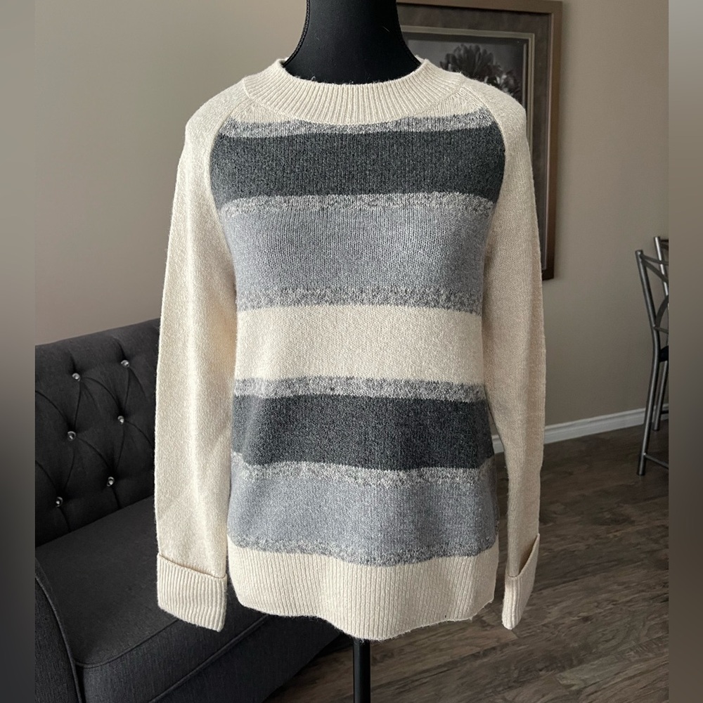 Denver Hayes Cotton Blend Crewneck Sweater